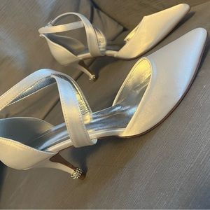 Ivory/off white bridal shoes